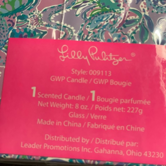 NWT Lilly Pulitzer Candle Coconut Crew - Picture 9 of 10